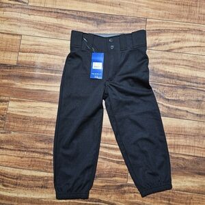 Mizuno Kids Black Softball Pants